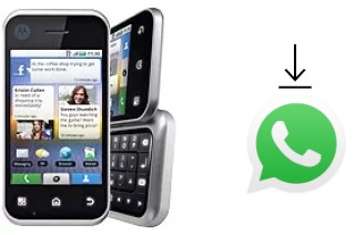 Cómo instalar WhatsApp en un Motorola BACKFLIP