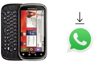 Cómo instalar WhatsApp en un Motorola Cliq 2