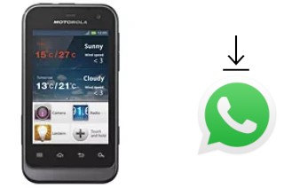 Cómo instalar WhatsApp en un Motorola Defy Mini XT320