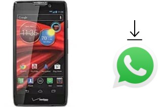 Cómo instalar WhatsApp en un Motorola DROID RAZR MAXX HD