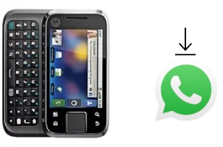 Cómo instalar WhatsApp en un Motorola FLIPSIDE MB508