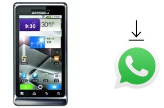 Cómo instalar WhatsApp en un Motorola MILESTONE 2 ME722