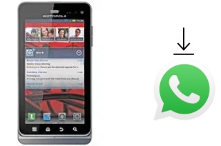 Cómo instalar WhatsApp en un Motorola MILESTONE 3 XT860