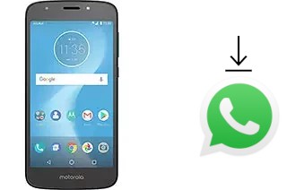 Cómo instalar WhatsApp en un Motorola Moto E5 Cruise