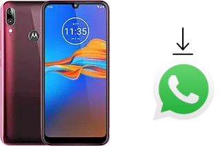 Cómo instalar WhatsApp en un Motorola Moto E6 Plus (2019)