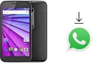 Cómo instalar WhatsApp en un Motorola Moto G Dual SIM (3rd gen)