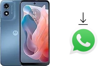 Cómo instalar WhatsApp en un Motorola Moto G Play (2024)