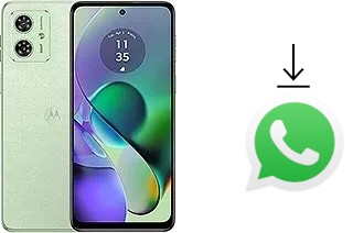 Cómo instalar WhatsApp en un Motorola Moto G54 (China)