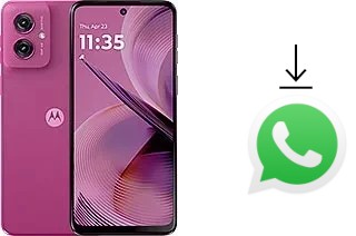 Cómo instalar WhatsApp en un Motorola Moto G55