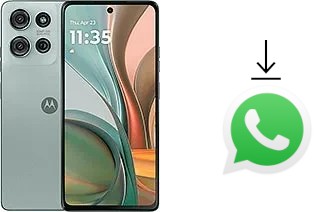 Cómo instalar WhatsApp en un Motorola Moto G75