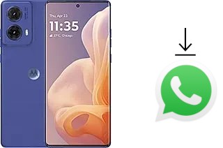 Cómo instalar WhatsApp en un Motorola Moto G85