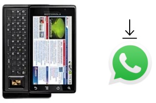 Cómo instalar WhatsApp en un Motorola MOTO XT702