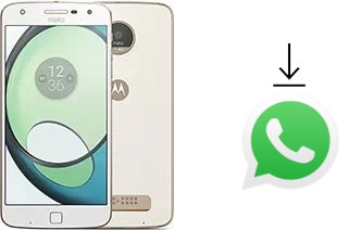 Cómo instalar WhatsApp en un Motorola Moto Z Play