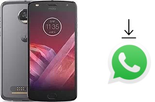 Cómo instalar WhatsApp en un Motorola Moto Z2 Play