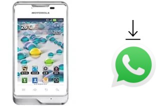 Cómo instalar WhatsApp en un Motorola Motoluxe XT389