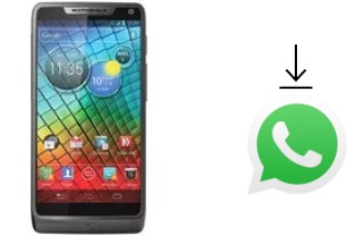 Cómo instalar WhatsApp en un Motorola RAZR i XT890