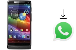 Cómo instalar WhatsApp en un Motorola RAZR M XT905