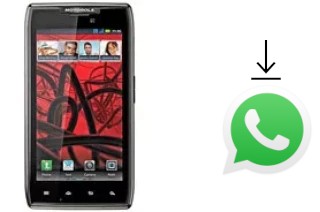 Cómo instalar WhatsApp en un Motorola RAZR MAXX