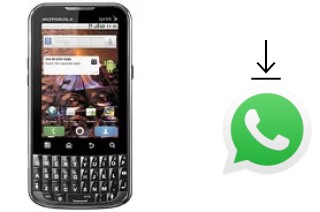 Cómo instalar WhatsApp en un Motorola XPRT MB612