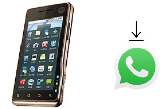 Cómo instalar WhatsApp en un Motorola XT720 MOTOROI