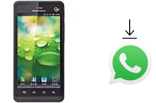 Cómo instalar WhatsApp en un Motorola XT928