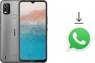 Cómo instalar WhatsApp en un Nokia C21 Plus