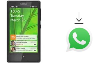 Cómo instalar WhatsApp en un Nokia X+