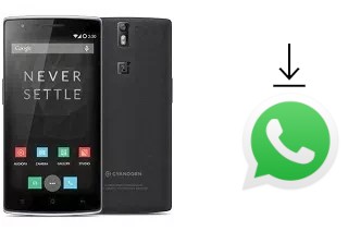 Cómo instalar WhatsApp en un OnePlus One