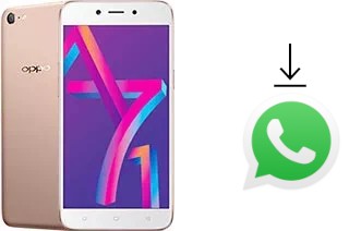 Cómo instalar WhatsApp en un Oppo A71 (2018)