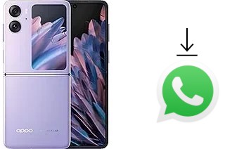 Cómo instalar WhatsApp en un Oppo Find N2 Flip