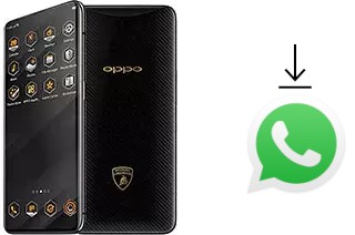 Cómo instalar WhatsApp en un Oppo Find X Lamborghini