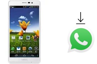 Cómo instalar WhatsApp en un Pantech Vega R3 IM-A850L