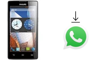 Cómo instalar WhatsApp en un Philips W3500