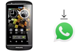 Cómo instalar WhatsApp en un Philips W626