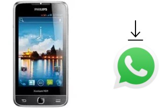 Cómo instalar WhatsApp en un Philips W736