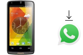 Cómo instalar WhatsApp en un Philips W7376