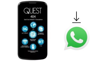 Cómo instalar WhatsApp en un Qumo Quest 404