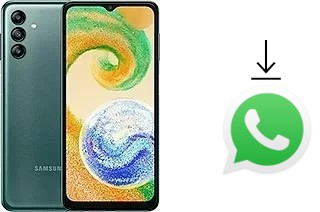 Cómo instalar WhatsApp en un Samsung Galaxy A04s