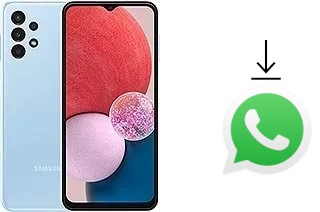 Cómo instalar WhatsApp en un Samsung Galaxy A13 (SM-A137)