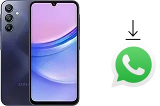 Cómo instalar WhatsApp en un Samsung Galaxy A15