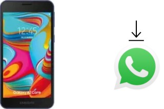 Cómo instalar WhatsApp en un Samsung Galaxy A2 Core