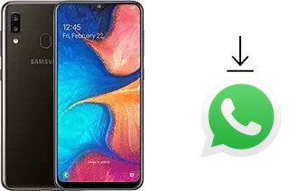 Cómo instalar WhatsApp en un Samsung Galaxy A20