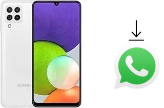 Cómo instalar WhatsApp en un Samsung Galaxy A22