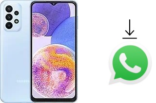 Cómo instalar WhatsApp en un Samsung Galaxy A23