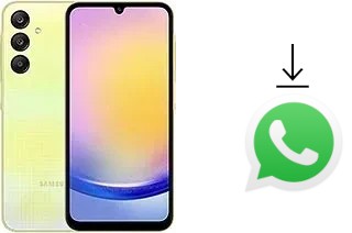 Cómo instalar WhatsApp en un Samsung Galaxy A25