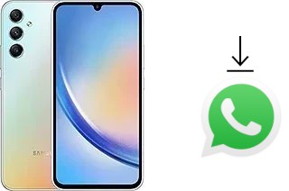 Cómo instalar WhatsApp en un Samsung Galaxy A34