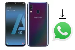 Cómo instalar WhatsApp en un Samsung Galaxy A40s