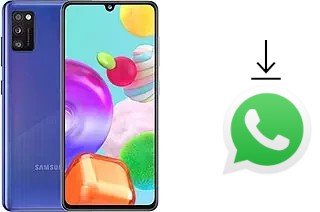 Cómo instalar WhatsApp en un Samsung Galaxy A41