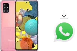 Cómo instalar WhatsApp en un Samsung Galaxy A51 5G