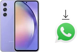 Cómo instalar WhatsApp en un Samsung Galaxy A54